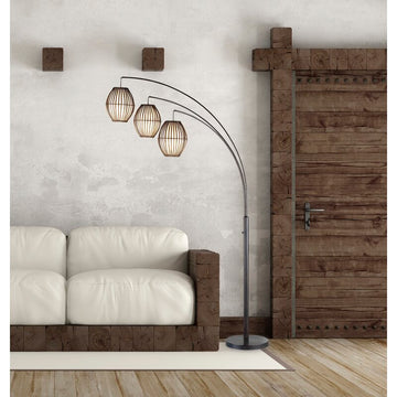 Deboys 82" Arched Floor Lamp